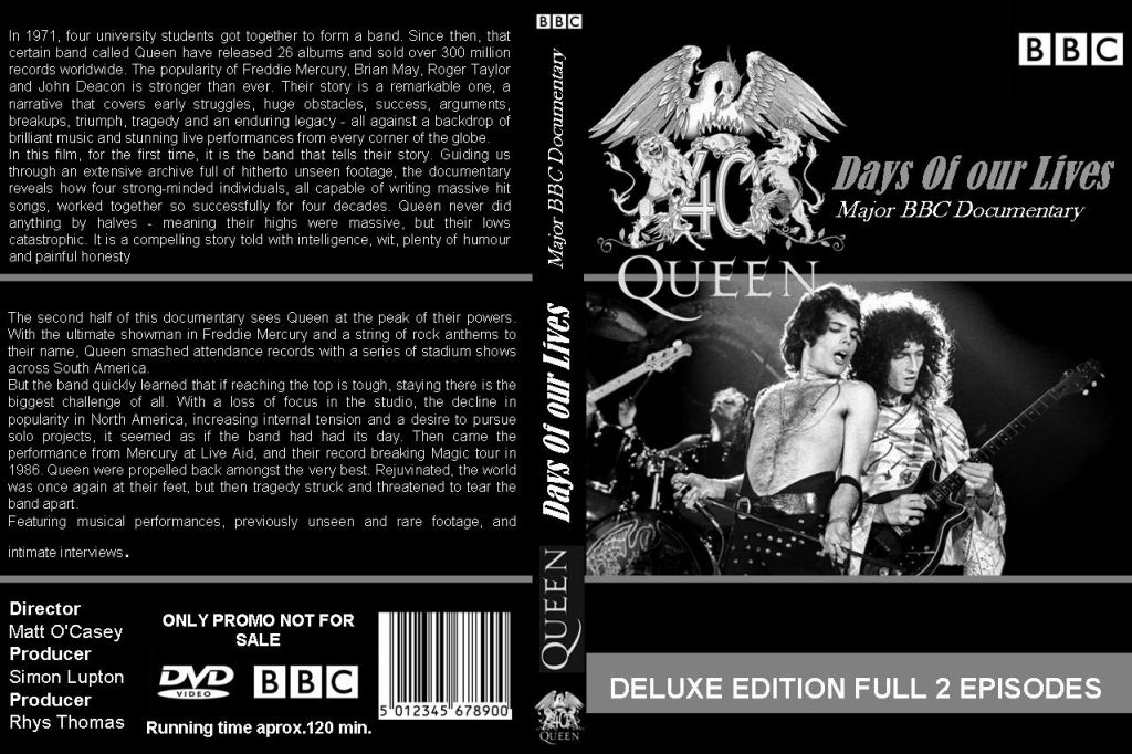 Queen days перевод. Queen: Days of our Lives (2011). Обложка для DVD Queen: Days of our Lives. Queen Rocks диск. Queen the are the Days of our Lives.