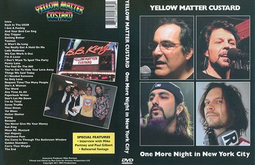 Yellow Master Custard - One more night in NY (2011)