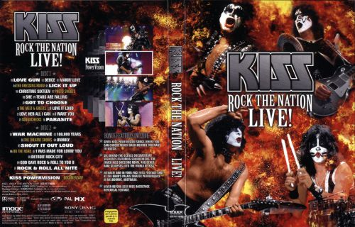 KISS - rock the nation  live ! (2004) SONY/BMG