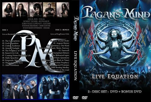 Pagan's Mind - Live equation ( 2 dvd's)