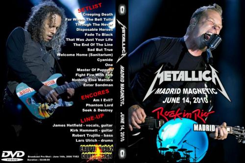 Metallica- Rock in rio (6/14/ 2010)
