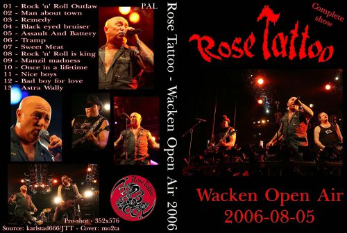 Rose Tattoo- Live at the wacken ( 2006)