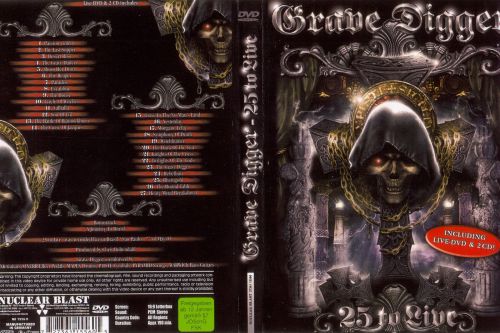 Grave Digger- 25 to live ( Nuclear Blast)