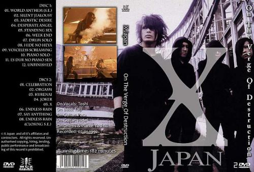 X JAPAN : On the verge of destruction (1992)