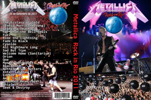 Metallica- rock in Rio 2011