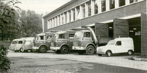 poste central de secours MERLEBACH 1973 (photo Brian ) 