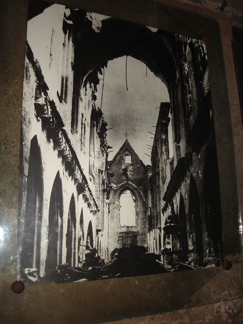 Cathedrale St Jean Baptiste after war 