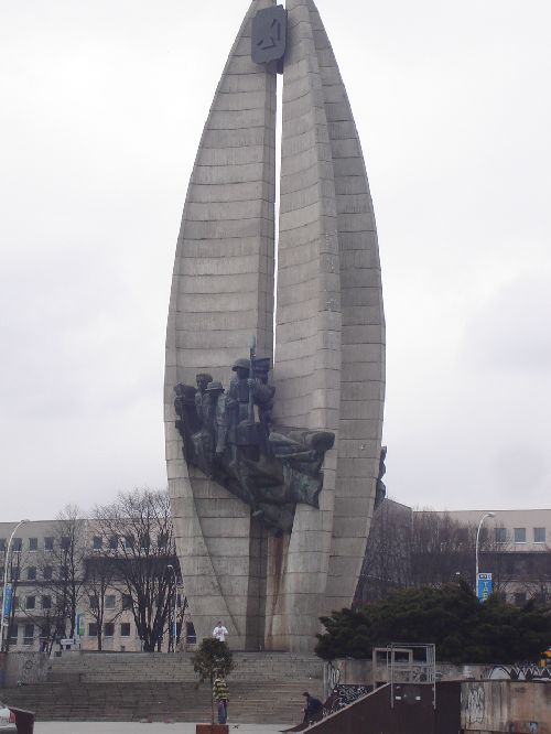 Famous monument of Rzeszow 