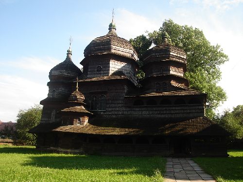 Orthodoxe  Church in wood / Eglise orthodoxe en bois 