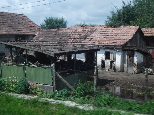 Typical house in Roumania