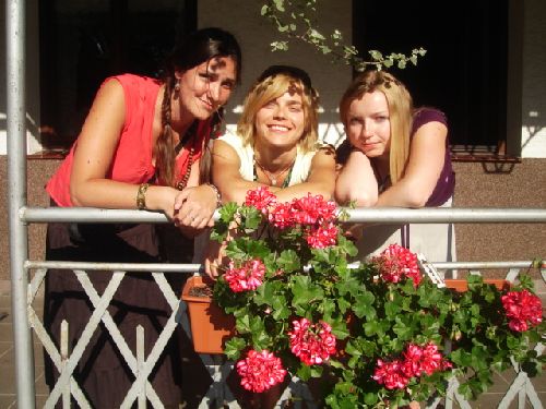with Magda and Karolina 