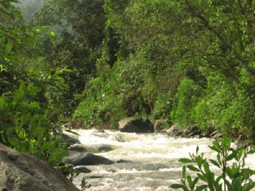 Mindo- Petite pause auprès du Rio