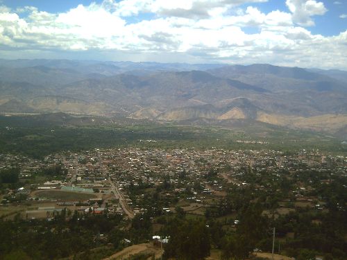 Vue Cristo Blanco huanta - Ayacucho