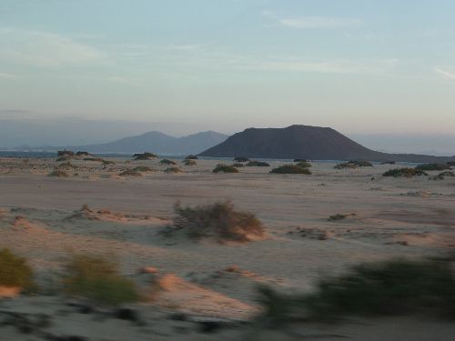 Paysage desertique