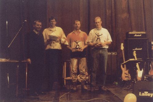 Durant la fête des 30 ans de l'EVOCO en 1998