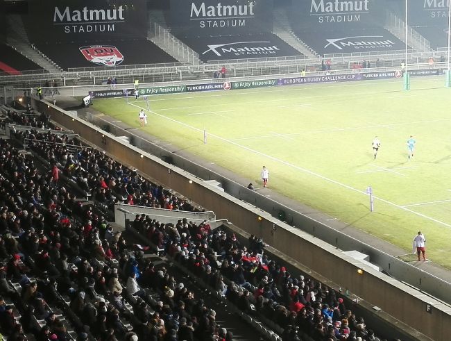 Matmut  stadium Gerland. 21 janvier 2017