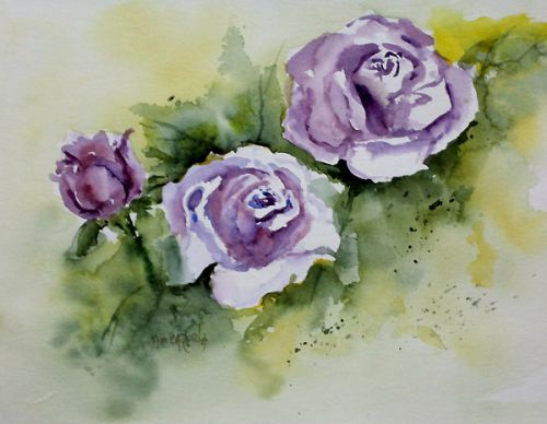 ROSES MAUVE