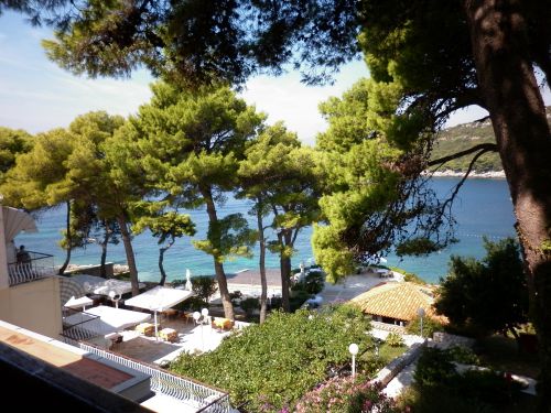 Terrasse du restaurant de l'hotel