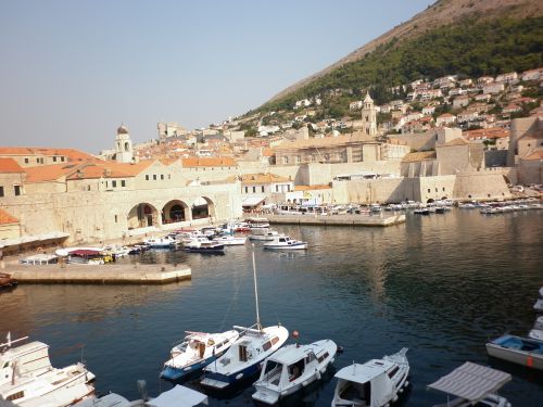 Le port de Dubrovnik