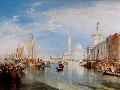 Dogana et San Girogio à Venise de Turner