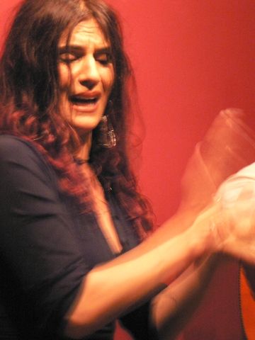 Chanteuse de flamenco