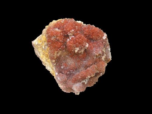 Quartz hématoïde - Filon du bas - Lantignié - 69  (Taille: 5,7 cm x  6,8 cm)