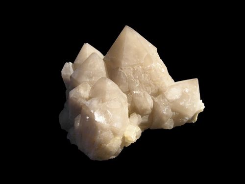Quartz morion - Ploëmeur - 56  (taille du gros cristal: 8cm de haut)