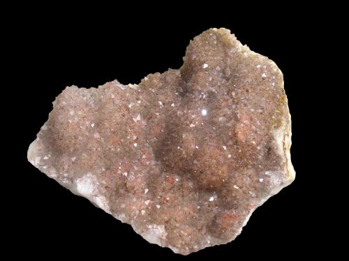 Quartz hématoïde - Argentolle -71 (taille: 13cm x 10cm)