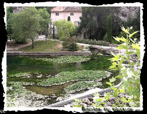 Fontaine du Vaucluse