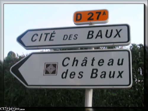 Arrivée aux BAUX ...