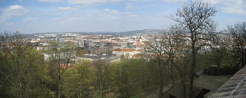 Panorama de la ville depuis la forteresse
