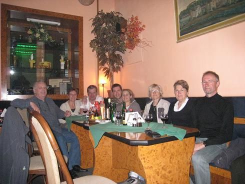 Famille et amis réunis à Brno