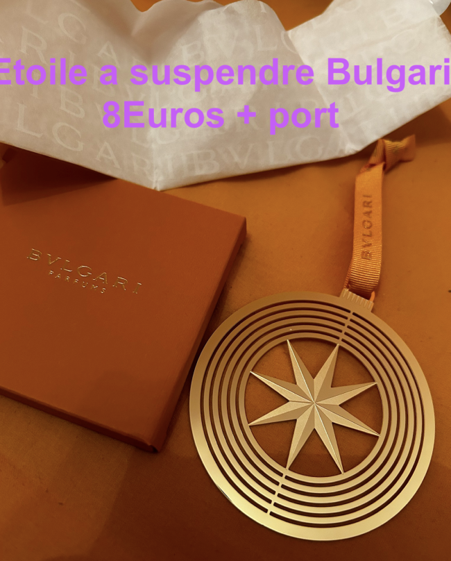 Bulgari Suspension decorative Noel  2023