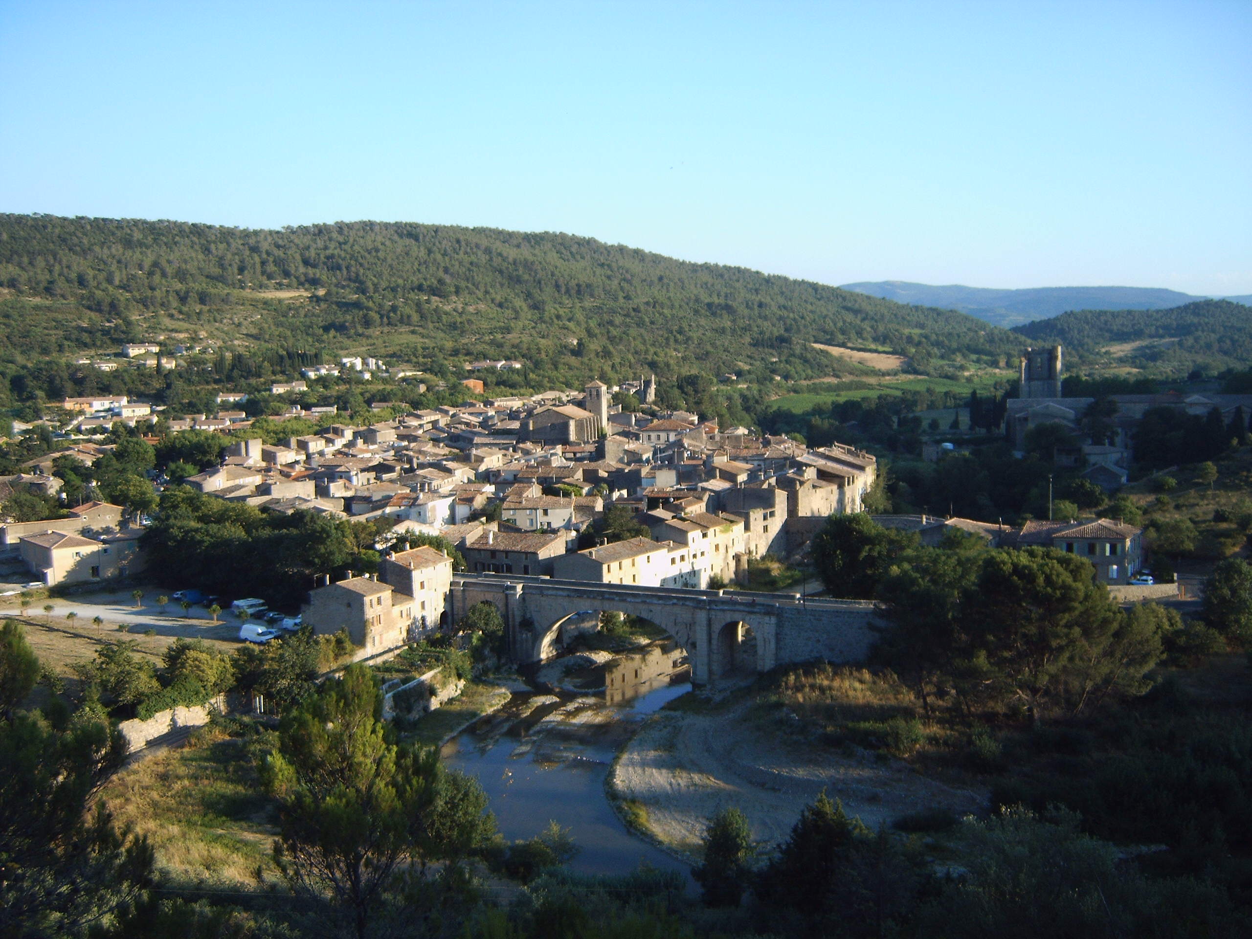 Le village de Lagrasse
