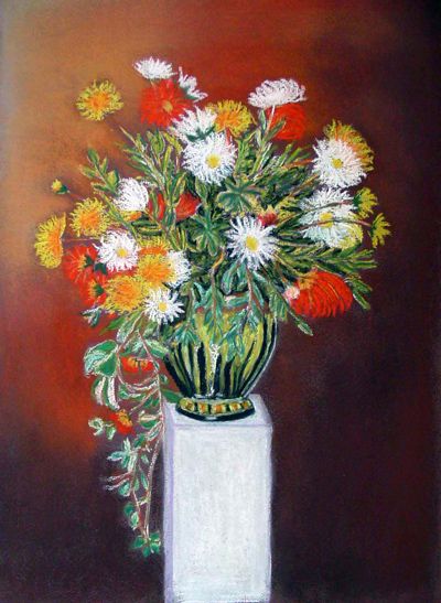Vase fleuri 