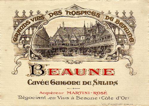 Ma collection d'etiquettes anciennes des Hospices de Beaune