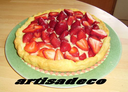 tarte aux fraises