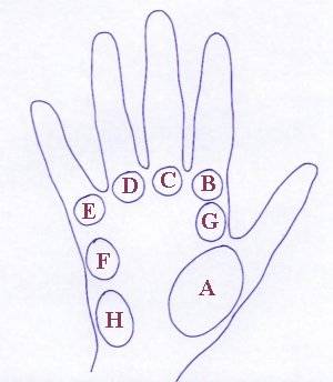Signification des monts de la main en chiromancie