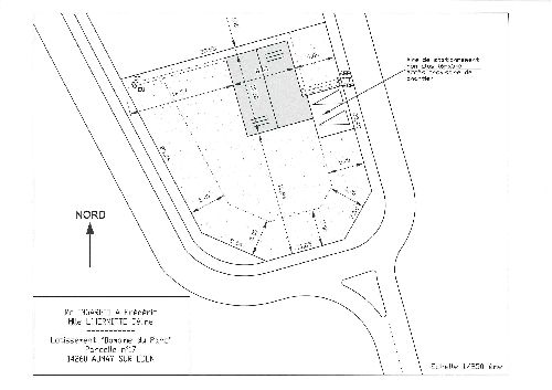 Plan de masse modifié le 11/03/2008