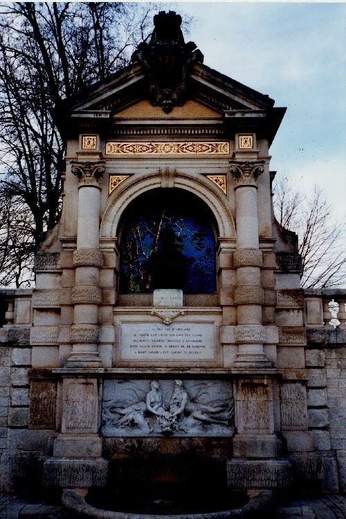 Monument Fontaine à Clément Marot, Cahors