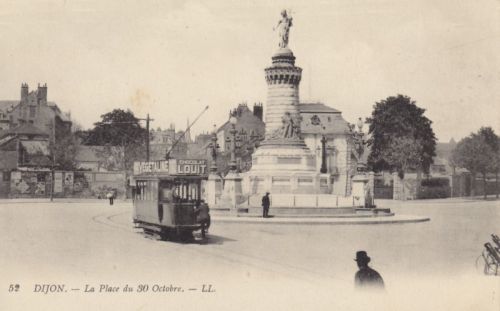 Dijon Tramway 1900 / Place du 30 octobre