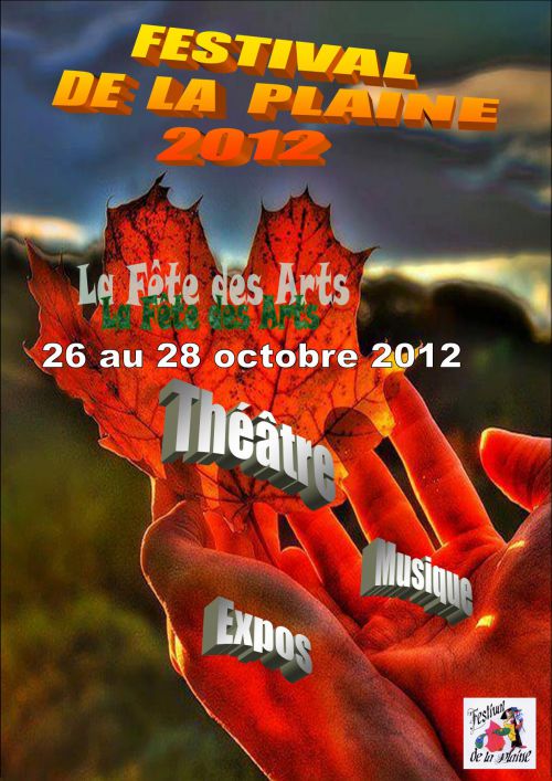 Affiche Festival de la Plaine 2012