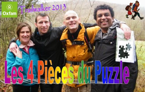 Photo de présentation / Oxfam Trailwalker 2013 - Les 4 Pièces du Puzzle