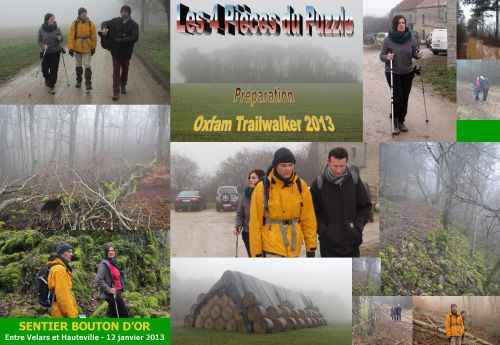 Randonnée Sentier Bouton d'Or - 12-01-2013