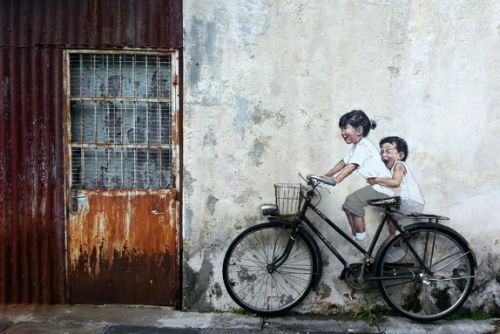 Street Art Utopia - Ernest Zacharevic - Malaysie