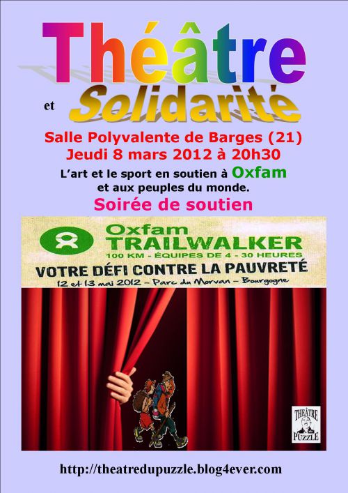 Théâtre et solidarité / Trailwalker Oxfam