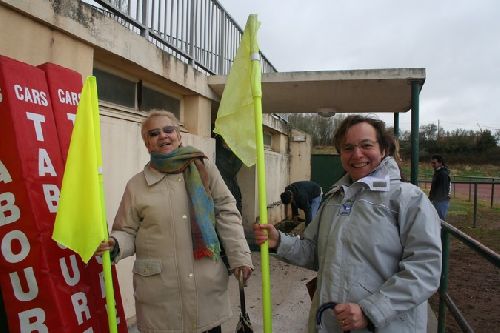 Les hooligans de Pouilley lesVignes étaient présents