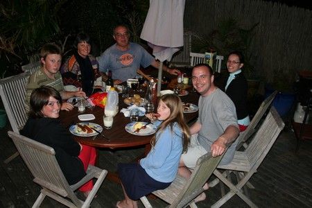 Un petit barbec sur une terrasse au mois d\'avril...