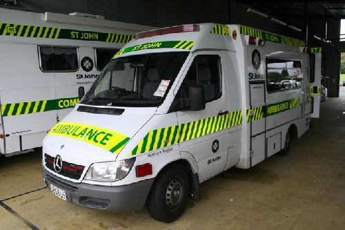 Une ambulance de St John