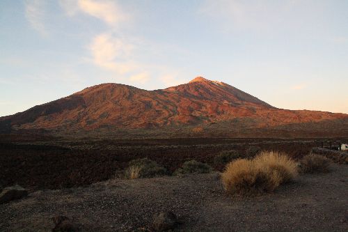 Le Mont Teide culminant à 3500 m environ